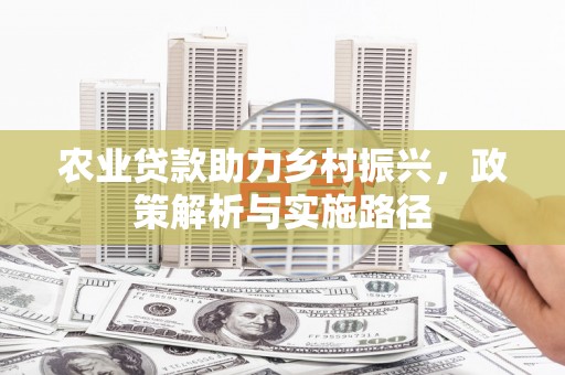 杏花岭农业贷款助力乡村振兴，政策解析与实施路径