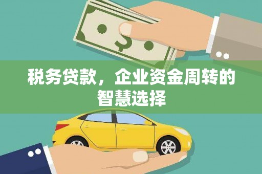 杏花岭税务贷款，企业资金周转的智慧选择