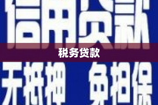 杏花岭税务贷款