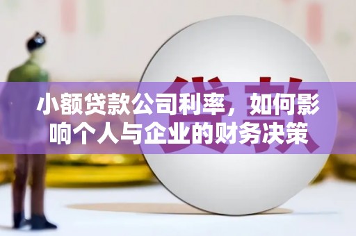 杏花岭小额贷款公司利率，如何影响个人与企业的财务决策
