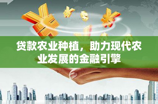 杏花岭贷款农业种植，助力现代农业发展的金融引擎