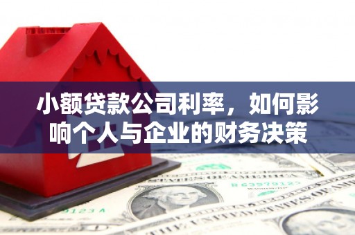 杏花岭小额贷款公司利率，如何影响个人与企业的财务决策
