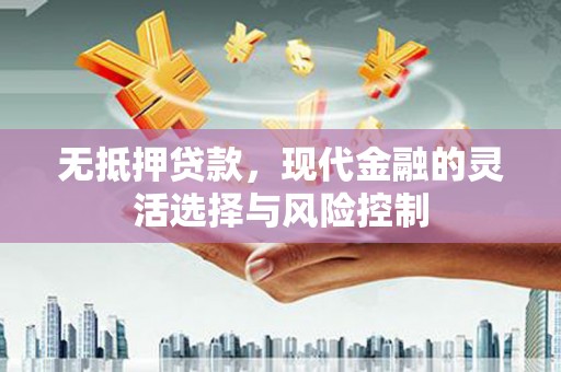 杏花岭无抵押贷款，现代金融的灵活选择与风险控制
