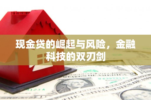 杏花岭现金贷的崛起与风险，金融科技的双刃剑