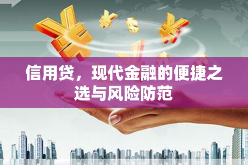 杏花岭信用贷，现代金融的便捷之选与风险防范