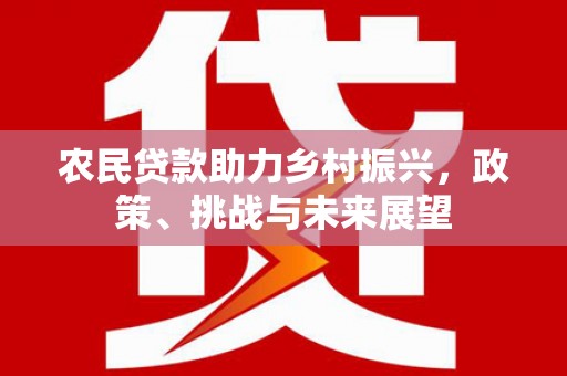 杏花岭农民贷款助力乡村振兴，政策、挑战与未来展望