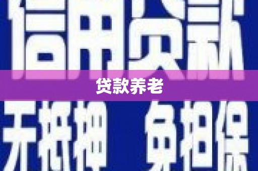 杏花岭贷款养老