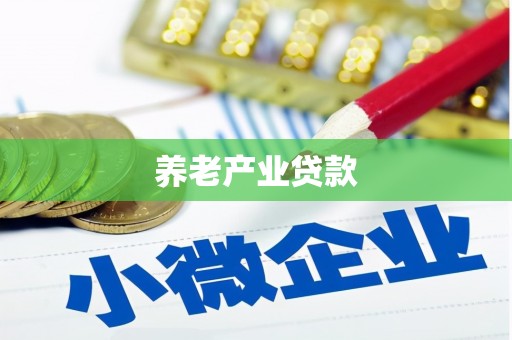 杏花岭养老产业贷款