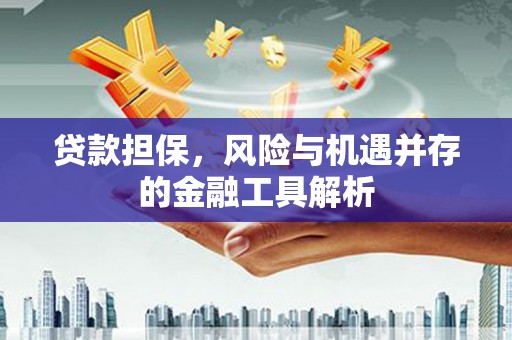 杏花岭贷款担保，风险与机遇并存的金融工具解析