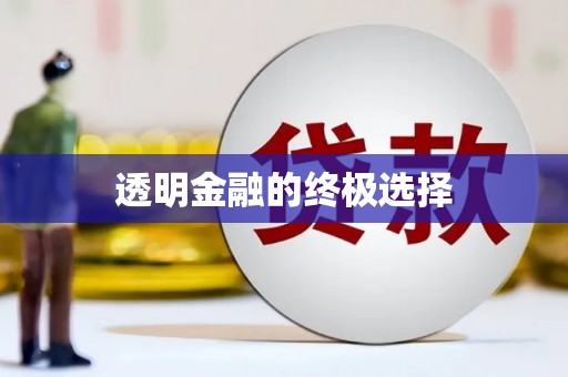 杏花岭透明金融的终极选择