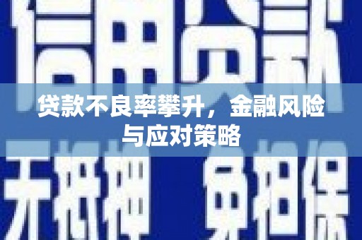 杏花岭贷款不良率攀升，金融风险与应对策略